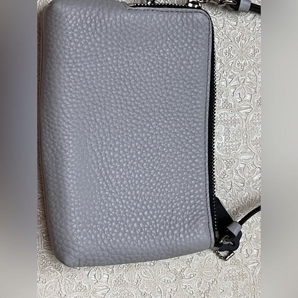 Coach Wristlet Wallet, dual zippers, Excellent Condition, Color - Gray - Picture 3 of 13